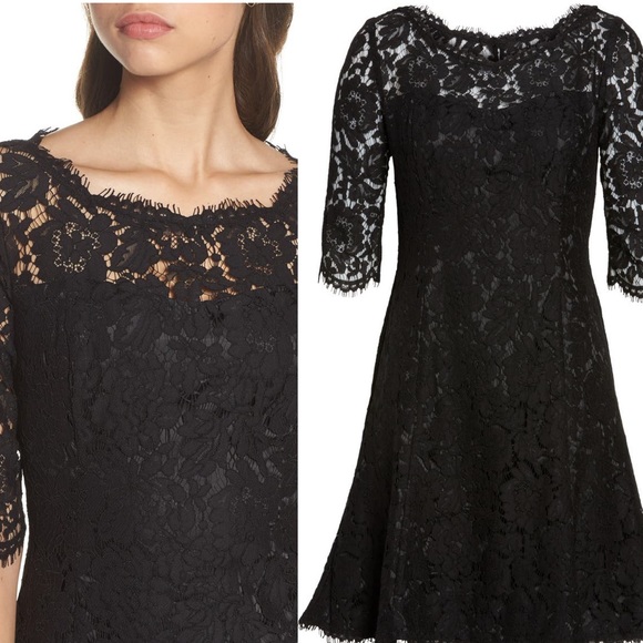 🌟✨Eliza J Fit & Flare Cocktail Dress - size 4 ✨🌟 - Picture 1 of 10